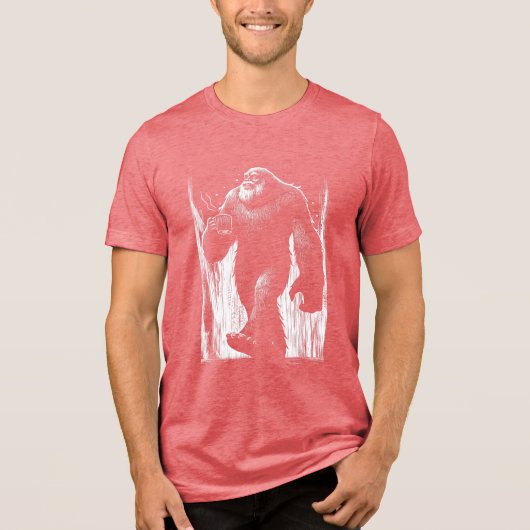 サスカッチシピンコーヒーTシャツ トライブレンドＴシャツ (正面)