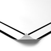 サスカッチスクアチンのシルエット ポスター (角)