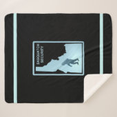 サスカッチセキュリティ – アイダホ シェルパブランケット (正面(横))