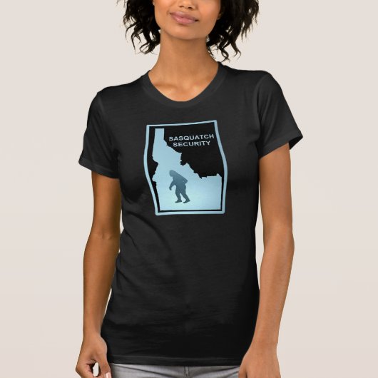 サスカッチセキュリティ – アイダホ Tシャツ (正面)