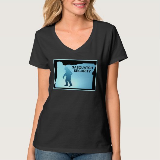 サスカッチセキュリティ – オレゴン Tシャツ (正面)