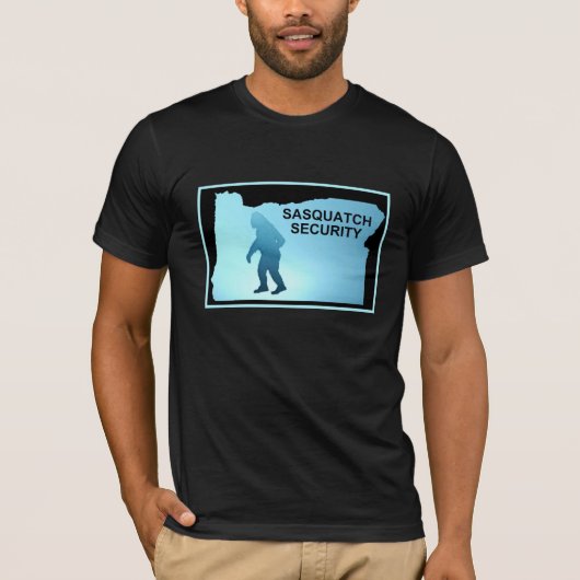 サスカッチセキュリティ – オレゴン Tシャツ (正面)