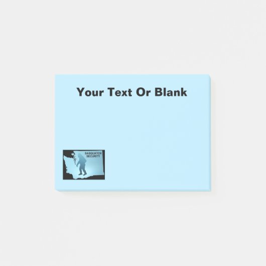 サスカッチセキュリティ – ワシントン ポストイット (正面)