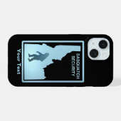 サスカッチセキュリティ – Idaho Case-Mate iPhone Case 15ケース (裏面横)