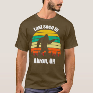 サスカッチセティ最後にYでAkronオハイオで目撃 Tシャツ