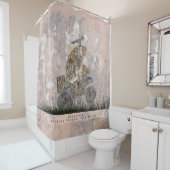 サスカッチトーキングキャニオンズ，ニューメキシコ シャワーカーテン (インサイチュ)