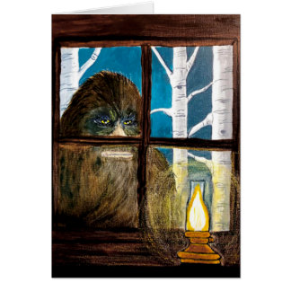 サスカッチビグフットアート – "ピープルウォッチャー"