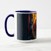 サスカッチムーンライト狩り マグカップ (左)