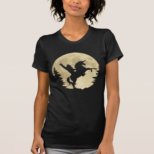 サスカッチユニコーン Tシャツ (正面)