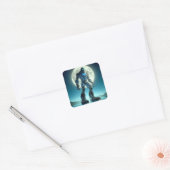 サスカッチロボット スクエアシール (封筒)