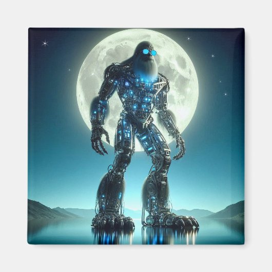 サスカッチロボット マグネット (正面)