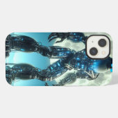 サスカッチロボット iPhoneケース (裏面横)
