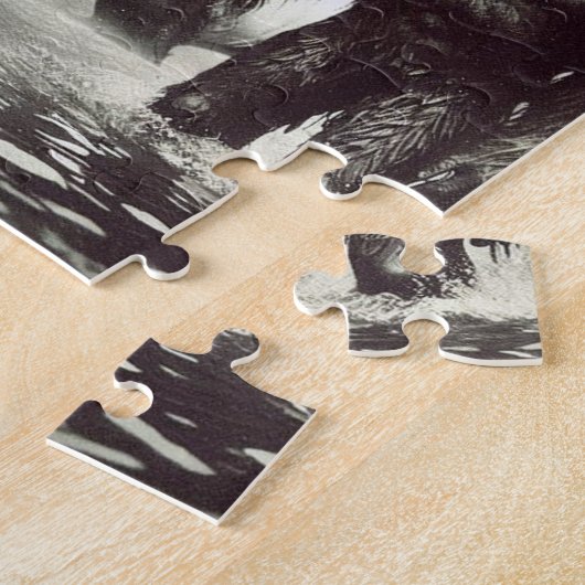 サスカッチ一家と一角獣 ジグソーパズル (側面)