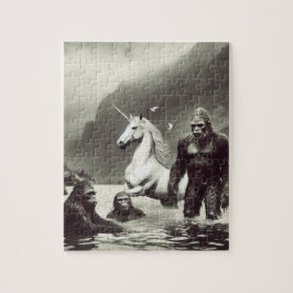 サスカッチ一家と一角獣 ジグソーパズル