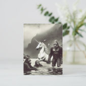 サスカッチ一家と一角獣 ポストカード (スタンド正面)