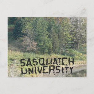サスカッチ大学 – 複数製品 ポストカード