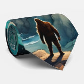 サスカッチ山林カラフル景 ネクタイ (ロール)