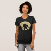 サスカッチ月 Tシャツ (正面フル)
