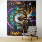 サスカッチ次元ポータル タペストリー (インサイチュ)