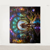 サスカッチ次元ポータル タペストリー (正面)