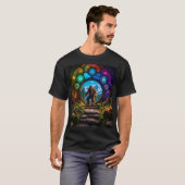 サスカッチ次元ポータル Tシャツ (正面フル)