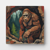 サスカッチ洞窟 フォトプラーク (正面)