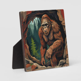 サスカッチ洞窟 フォトプラーク