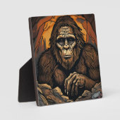 サスカッチ洞窟 フォトプラーク (正面)