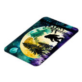 サスカッチ満月オンザマウンテン マグネット (左側)