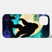 サスカッチ満月オンザマウンテンII Case-Mate iPhoneケース (裏面 (横))