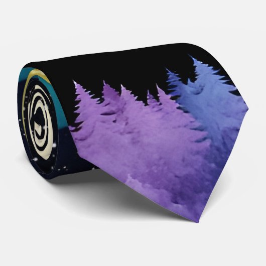 サスカッチ満月 ネクタイ (ロール)