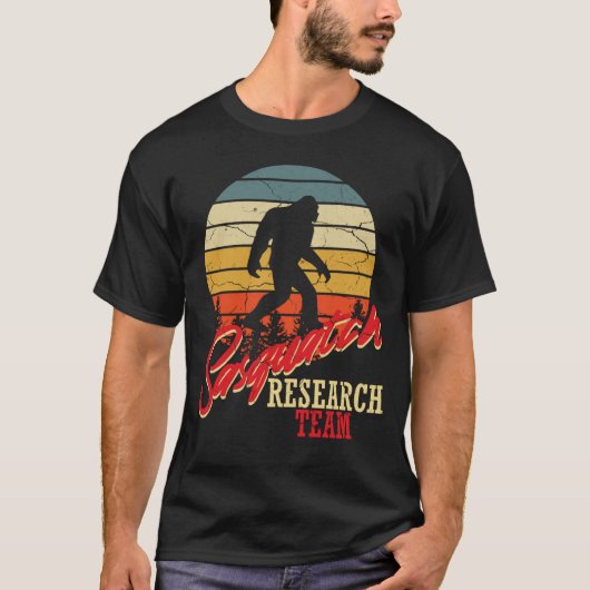 サスカッチ研究チーム Tシャツ (正面)