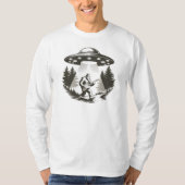 サスカッチ遊のエレキギター Tシャツ (正面)