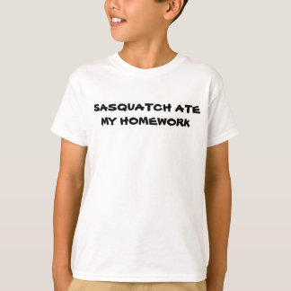 サスカッチ食べTシャツ Tシャツ