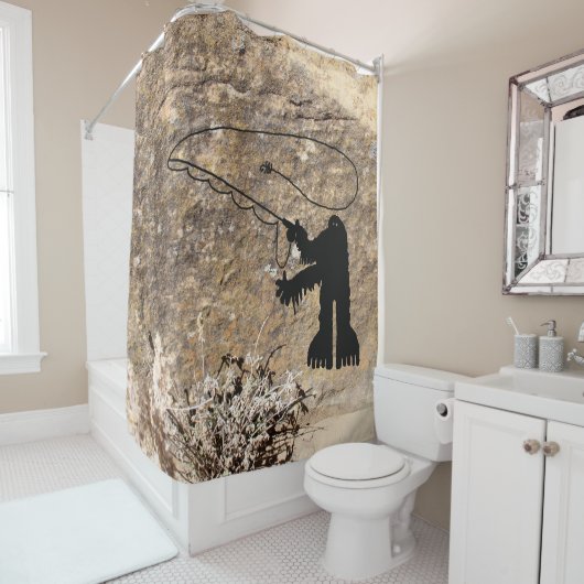 サスカッチ シャワーカーテン (インサイチュ)