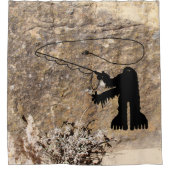 サスカッチ シャワーカーテン (正面)