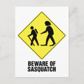 サスカッチ ポストカード (正面)