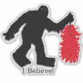 サスカッチ- Talking Canyons, New Mexico シール (正面)