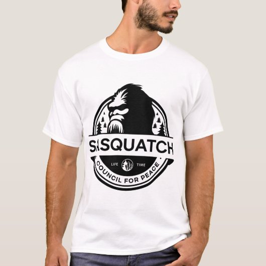 サスカッチTシャツ – Bigfoot Graphic Tee Shirt Tシャツ (正面)
