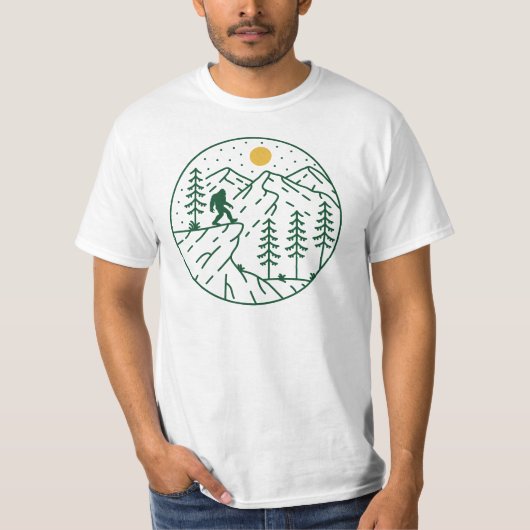 サスカッチTシャツ Tシャツ (正面)