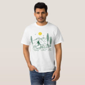サスカッチTシャツ Tシャツ (正面フル)