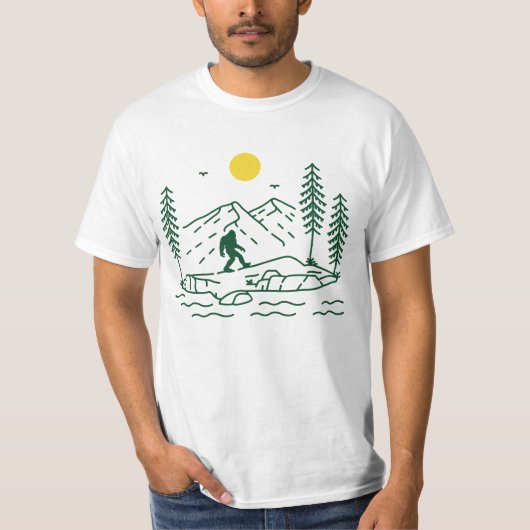 サスカッチTシャツ Tシャツ (正面)