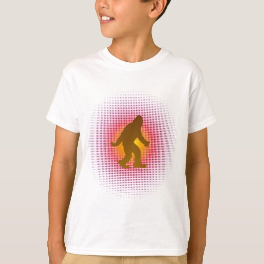 サスカッチWhoopass Raster Vector Sprite Pow! Tシャツ (正面)