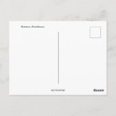 サスカトゥーンサスカチュワンの景色 ポストカード (裏面)