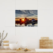 サスカトゥーンサンセット ポスター (キッチン)