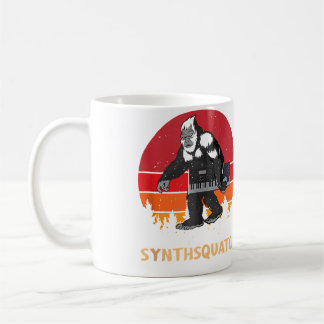 サスクワッチ シンセサイザー DJ ミキサー Synth Synthsquatch コーヒーマグカップ