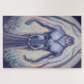 サスクワッチ パズル ビッグフット & メイデン アート パズル (横)