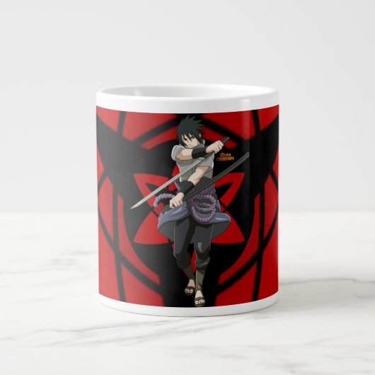 サスケ内羽モンキーキングサラン専門マグ ジャンボコーヒーマグカップ (正面)