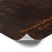 サスティンラストアート抽象芸術プリント ポスター (角)