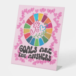 サステナビリティゴールはグリーンリビングの答え 台座サイン